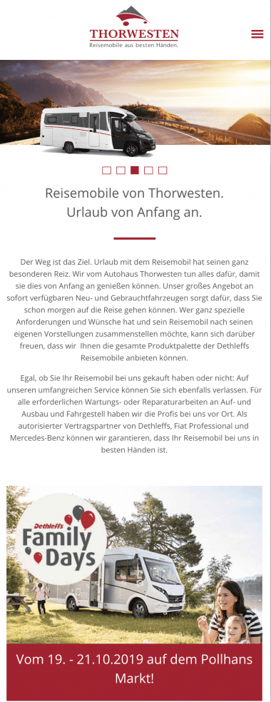 Reisemobile Thorwesten Reisemobile Thorwesten